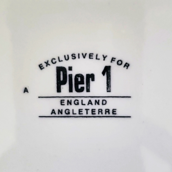 (1 Plate) 10 1/4" "Macintosh" Pier 1 Dinner Plates by England🇬🇧 Anglete - Picture 4 of 4